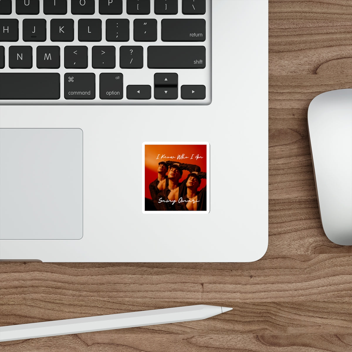 Samy Omari - I Know Who I Am Official Sticker