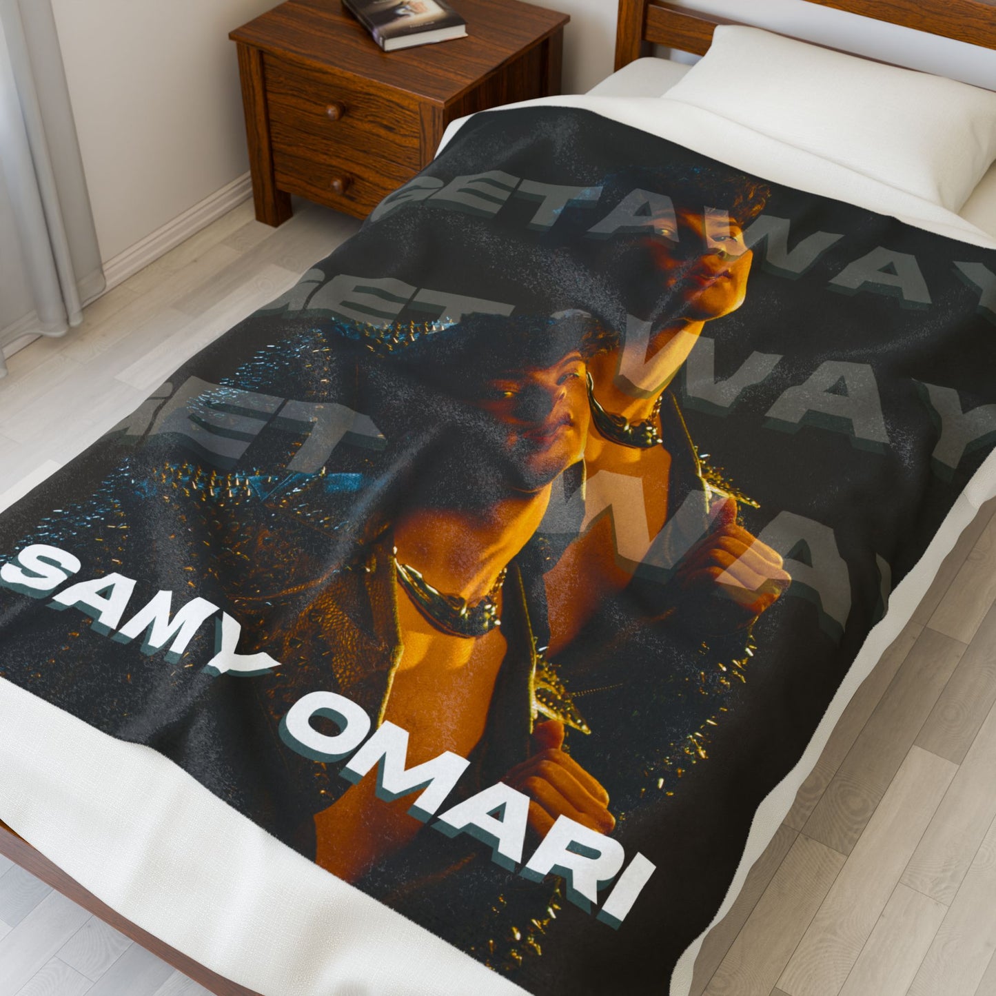 Samy Omari - Getaway Official Plush Blanket
