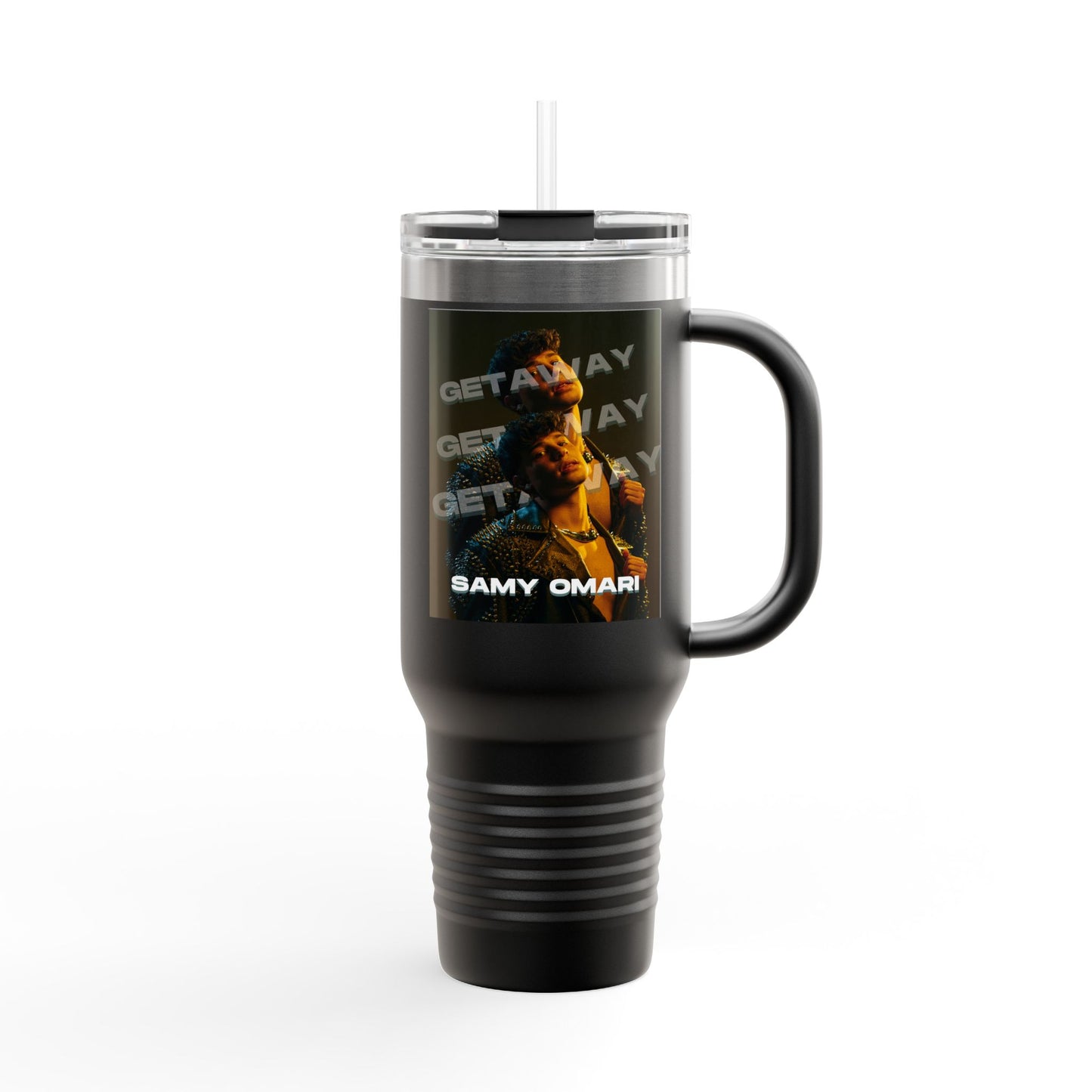 Samy Omari - Getaway Official Insulated Travel Mug, 40oz
